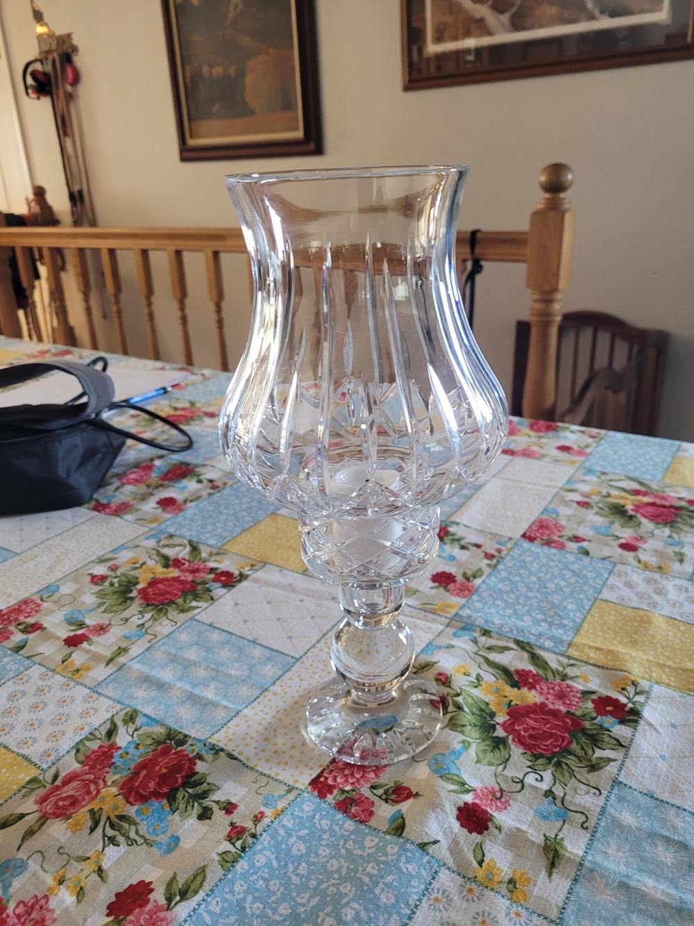 Two Hurricane Lamps - Fairy Lamp